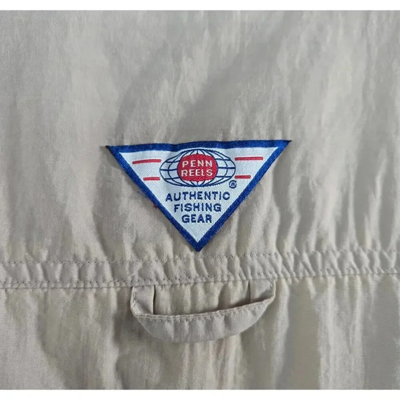 Vintage Penn Reels Bundle Authentic fishing gear button down shirts XL. - Picture 6 of 16